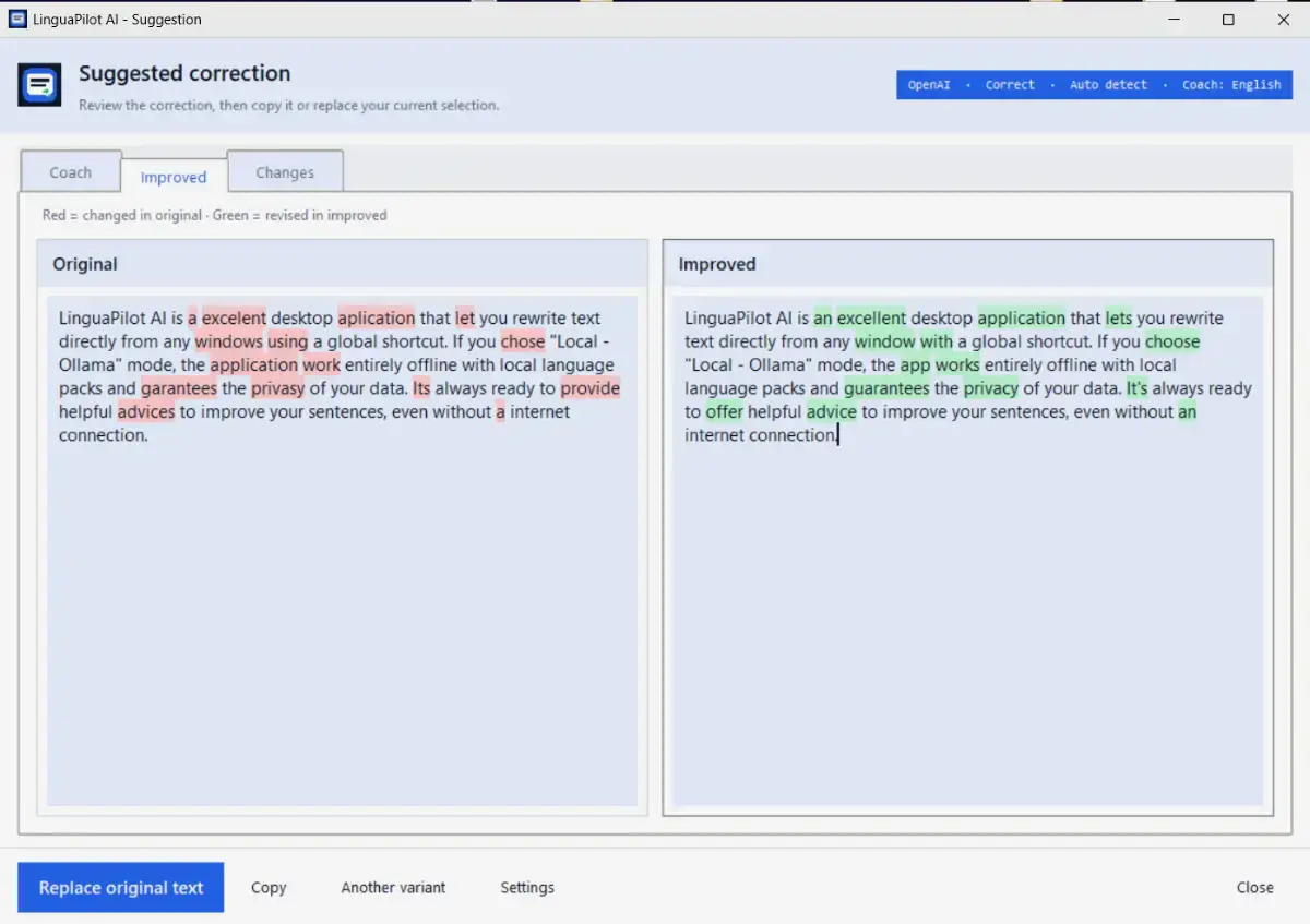 LinguaPilot AI screenshot 2