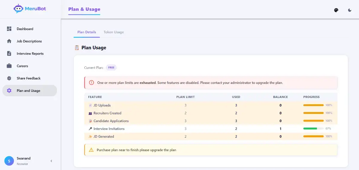 MeruBot screenshot 2