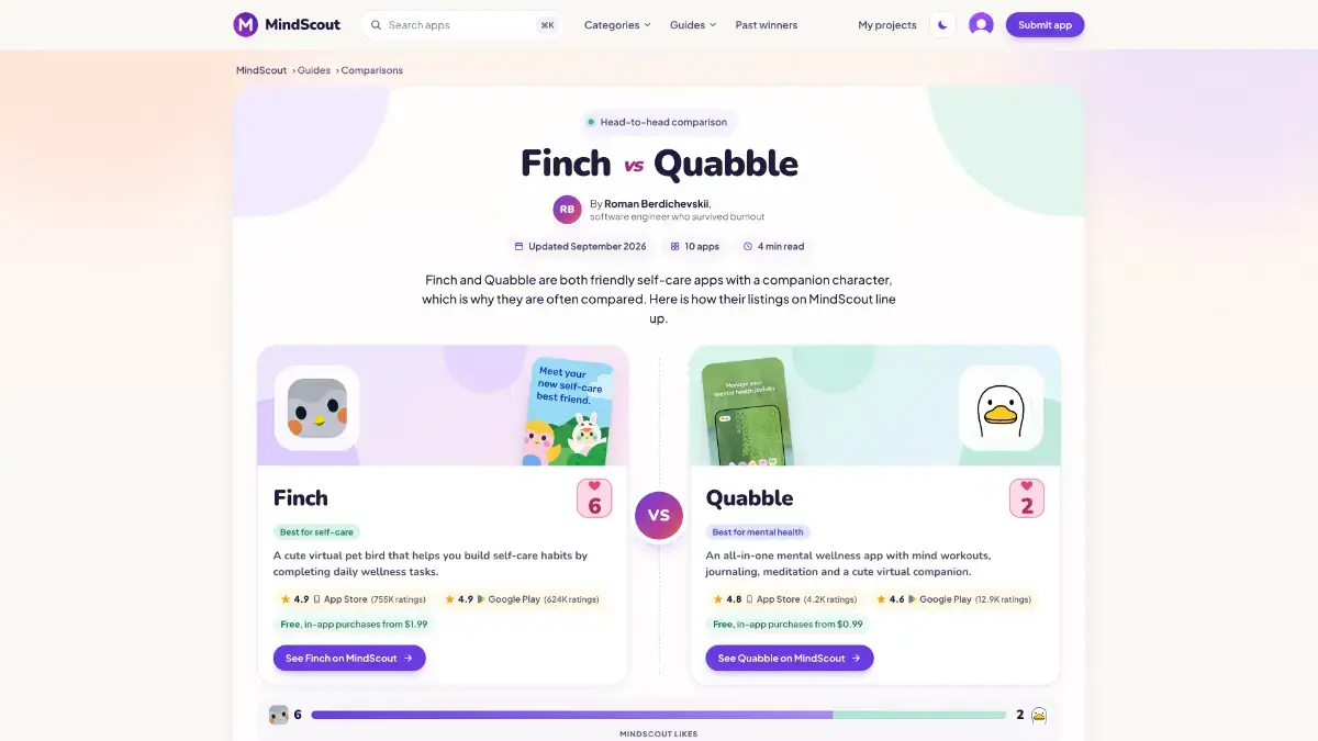 MindScout screenshot 1