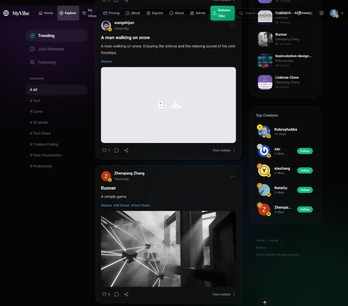 MyVibe screenshot 3