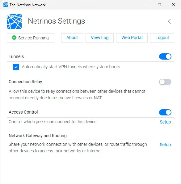 Netrinos screenshot 2