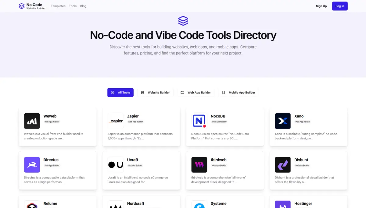 No Code Website Builder screenshot 3