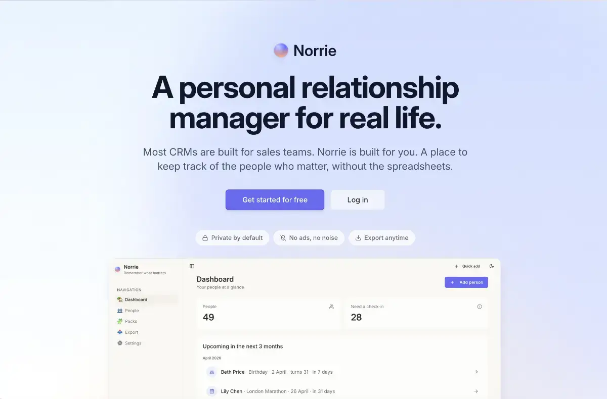 Norrie screenshot 1