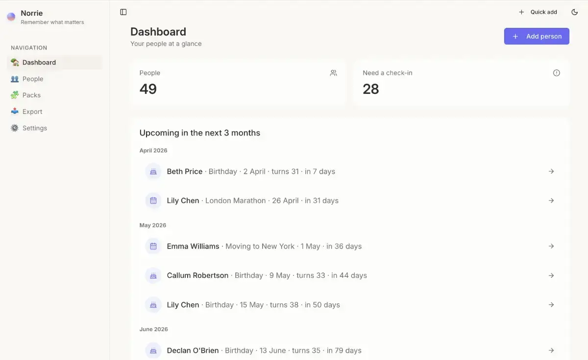 Norrie screenshot 3