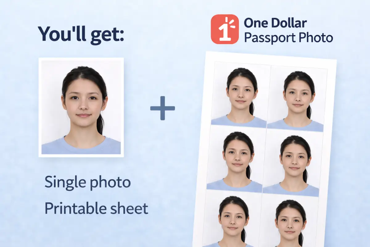 One Dollar Passport Photo screenshot 2