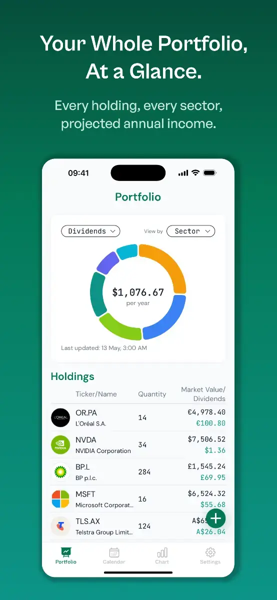 OnlyDividends screenshot 2