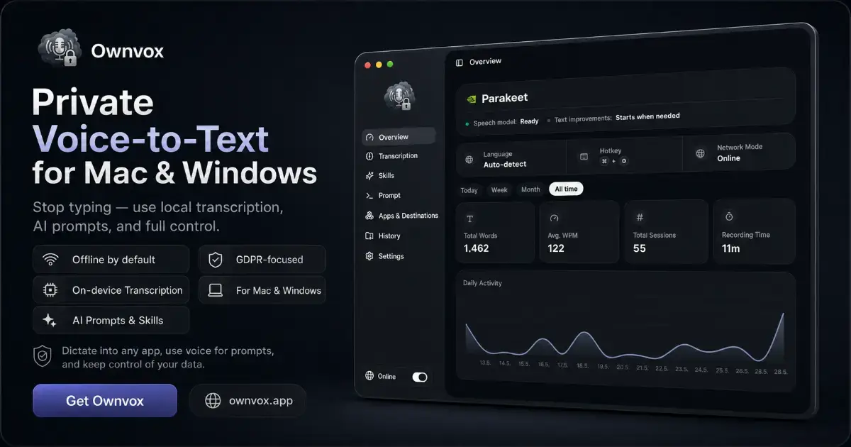 Ownvox screenshot 1