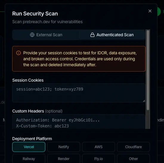 PreBreach screenshot 3