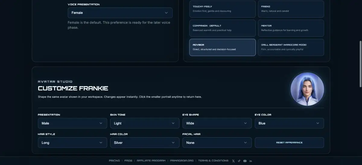 Prima Ordia AI screenshot 3