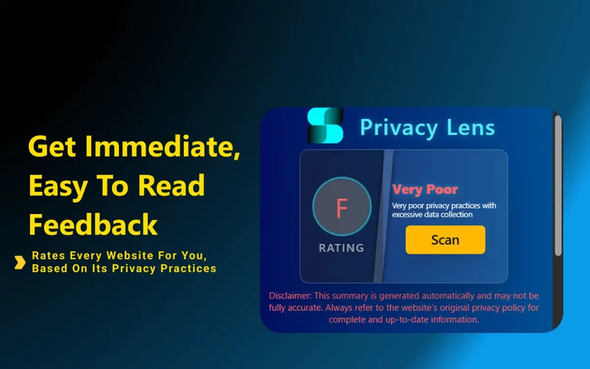 Privacy Lens screenshot 4