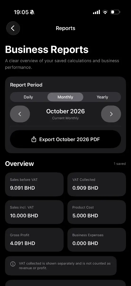 ProfitWise screenshot 2