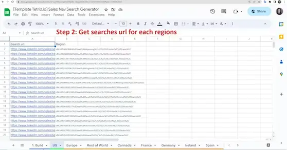 Sales Navigator Search Template screenshot 3