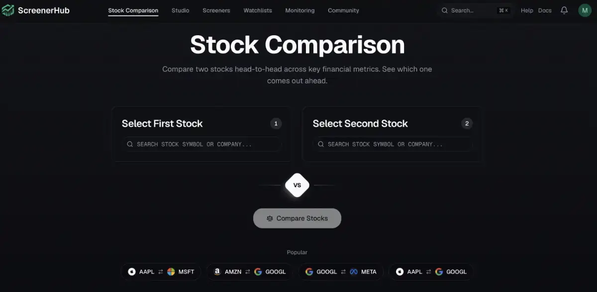 ScreenerHub screenshot 3