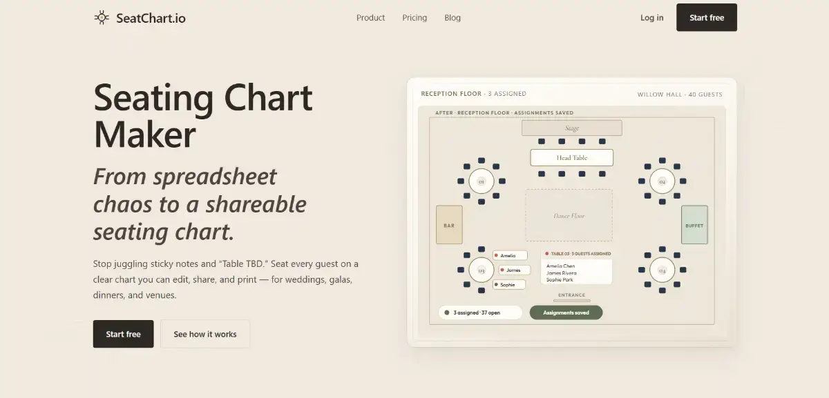 SeatChart.io screenshot 1