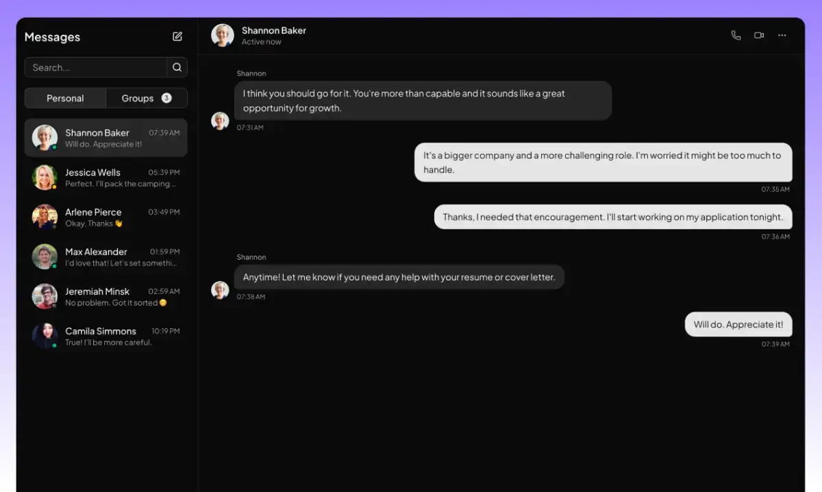 Shadcn Examples screenshot 3