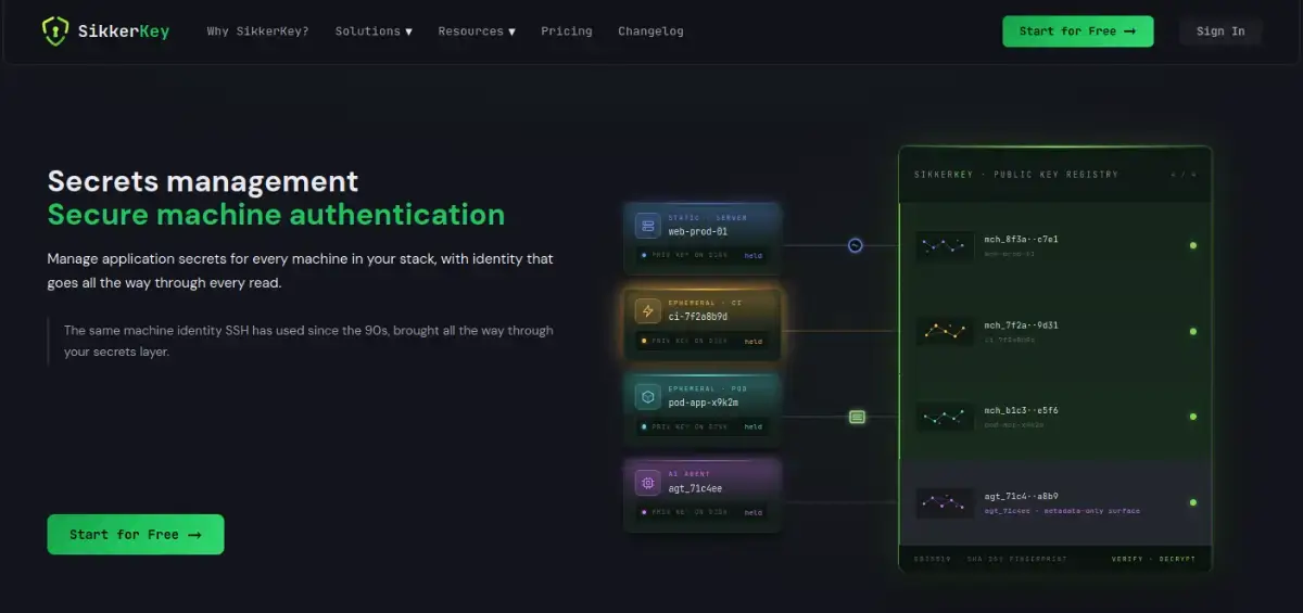 SikkerKey screenshot 1