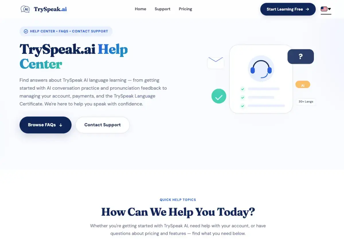 tryspeak ai screenshot 3