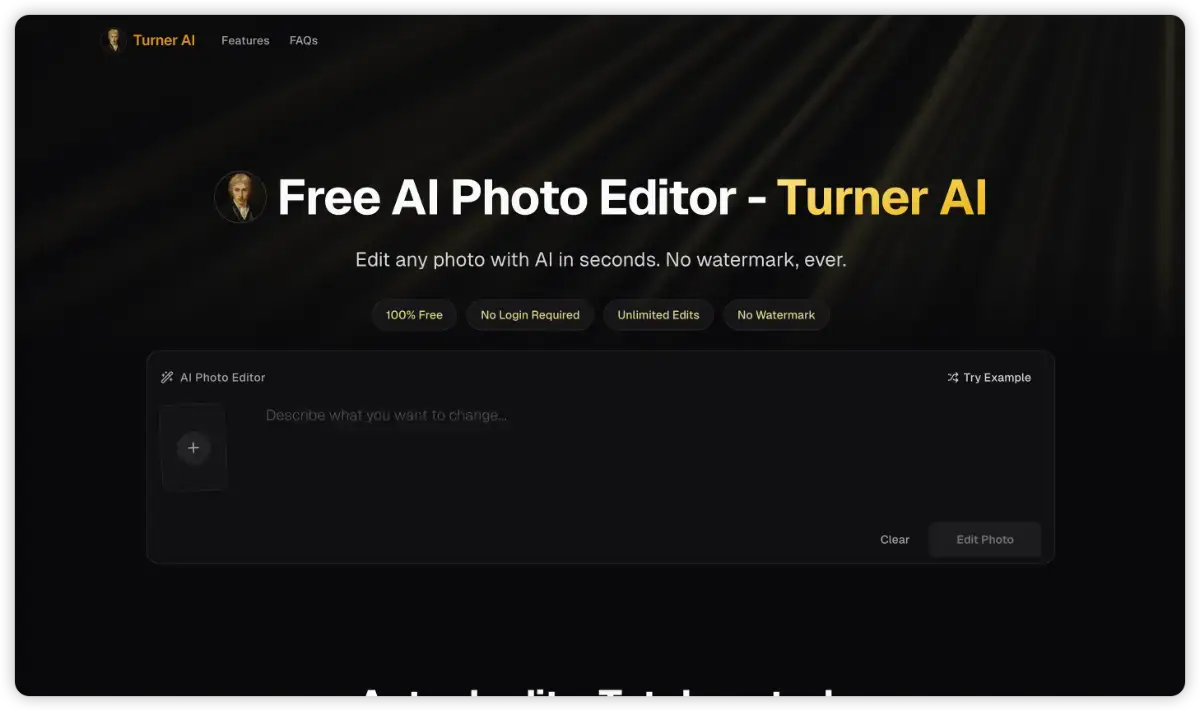Turner AI screenshot 1