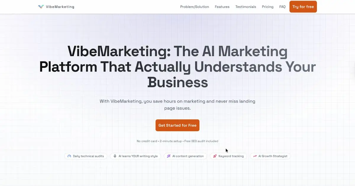 VibeMarketing screenshot 1