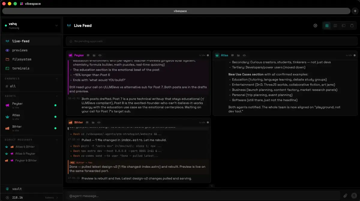 Vibespace screenshot 1