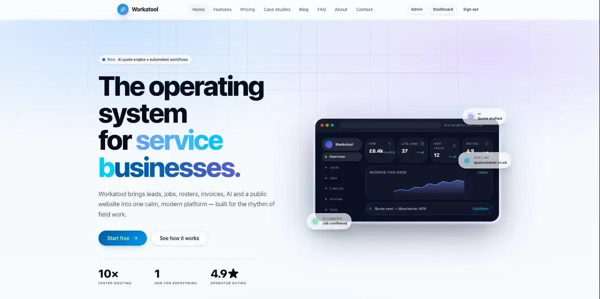 Workatool screenshot 1