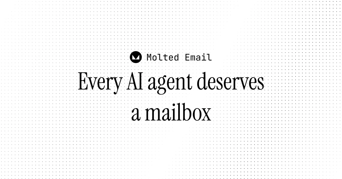 Molted Email screenshot 2