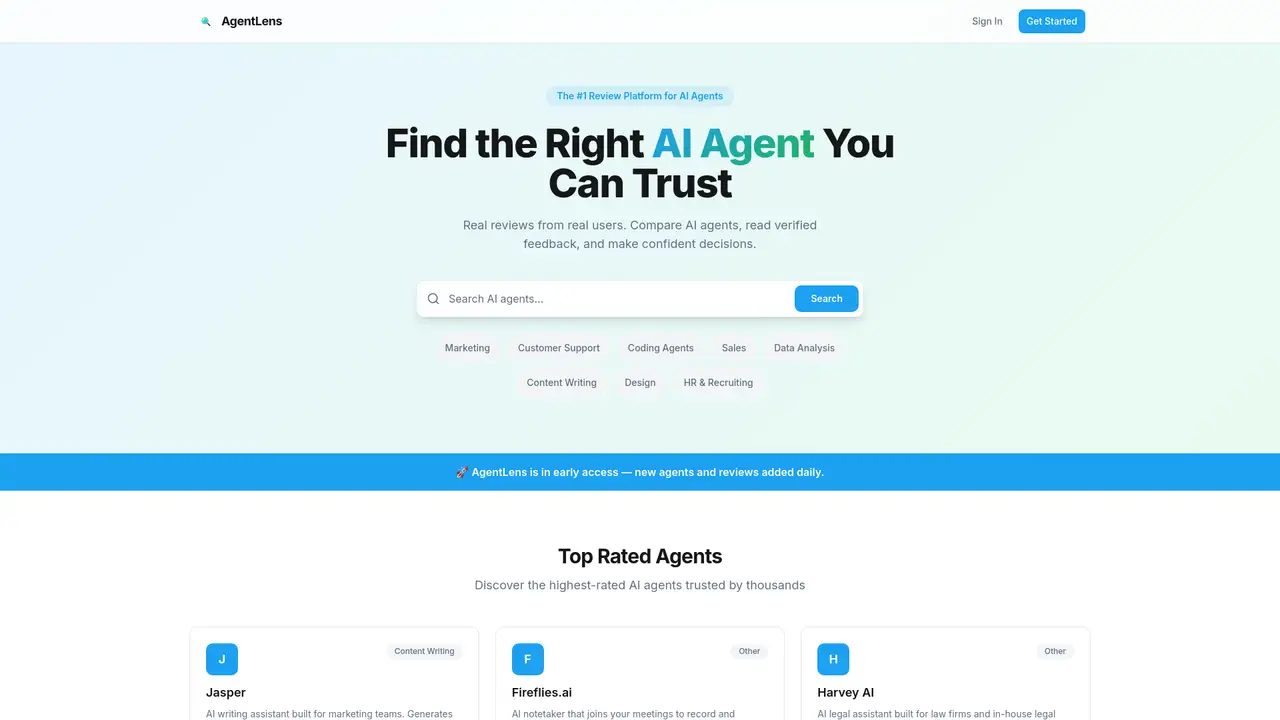 AgentLens screenshot 1